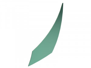 Стекло, 573.70 mm Height Safety Glass CTP for CAT #205-9598 Стекло, 573.70 mm Height Safety Glass CTP for CAT #205-9598