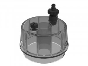 Стакан фильтра водоотделителя топливной системы, Fuel Water Separator Filter Bowl CTP for CAT #129-0375 Стакан фильтра водоотделителя топливной системы, Fuel Water Separator Filter Bowl CTP for CAT #129-0375