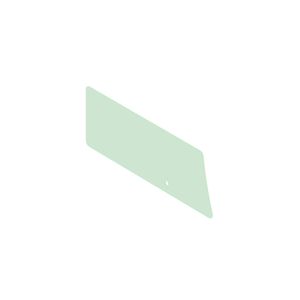 Стекло | 6 mm Thick Cab Left Hand Side Safety Glass #164-1065 (1641065)