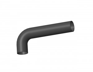 Шланг радиатора, 50.80 mm Single Bend Radiator Hose CTP for CAT #140-3637 Шланг радиатора, 50.80 mm Single Bend Radiator Hose CTP for CAT #140-3637