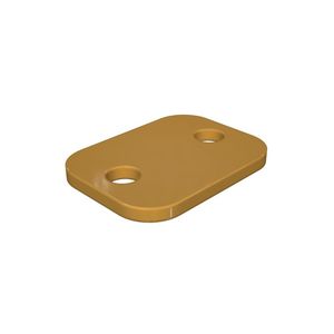 Пластина | 3 mm Thick Two Bolt Mounting Clamp Top Plate #107-4749 (1074749)