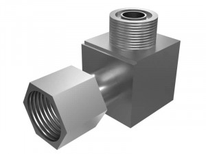 Коленчатый патрубок, 13/16 - 16 X 13/16 - 16 Thread 90 - Degree Elbow Adapter CTP for CAT #6V-9851