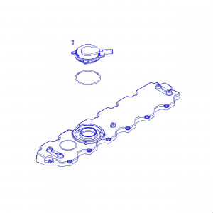 Крышка - головка блока цилиндров, Cylinder Head Cover Blumag for CAT #318-8038 Крышка - головка блока цилиндров, Cylinder Head Cover Blumag for CAT #318-8038