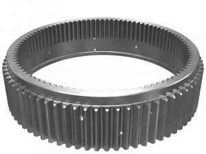 Зубчатый венец, 280.29 mm Outer Diameter Rolled Ring Steel Gear Blumag for CAT #6I-9786