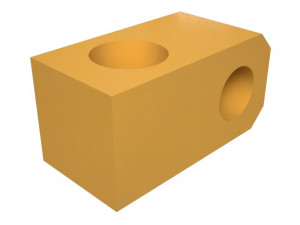 Блок, 25.40 mm Thickness Steel Block CTP for CAT #8S-5383