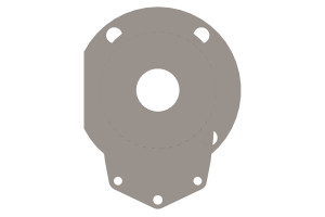 Крышка топливного насоса, Fuel Pump Cover #3075526 Крышка топливного насоса, Fuel Pump Cover #3075526