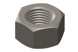 Шестигранная гайка, Regular Hexagon Nut #3284730