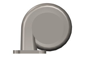 Корпус турбины, Turbine Housing #3536942