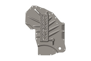 Крышка редуктора, Gear Cover #3687290 Крышка редуктора, Gear Cover #3687290