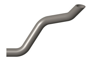 Шланг, Molded Hose #3690437 Шланг, Molded Hose #3690437