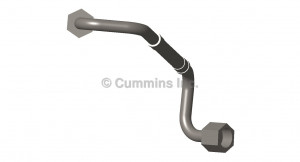 Трубка для слива охлаждающей жидкости, Tur Coolant Drain Tube #3691161