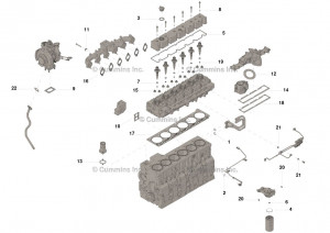 Комплект верхних прокладок двигателя, Upper Engine Gasket Set #3800747