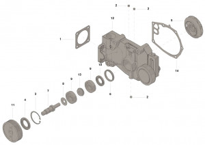 Водяной насос, Water Pump #3803605