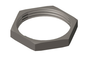Hexagon Jam Nut #3871665 Hexagon Jam Nut #3871665