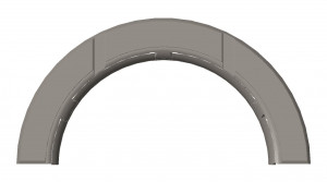 Упорный подшипник коленчатого вала, Crankshaft Thrust Bearing #3944165