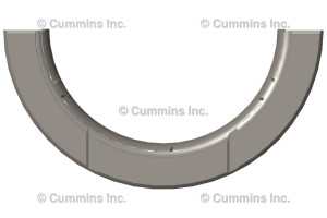 Упорный подшипник коленчатого вала, Crankshaft Thrust Bearing #3944170