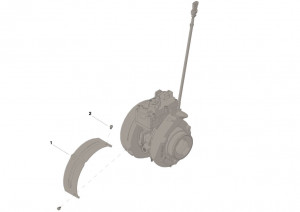 Turbocharger Heatshield Kit #4032815 Turbocharger Heatshield Kit #4032815