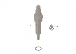 Комплект форсунок, Injector Kit #4089469 Комплект форсунок, Injector Kit #4089469