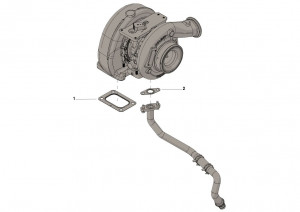 Турбокомпрессор, Turbocharger Kit #4089797