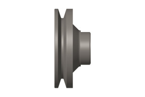 Шкив коленчатого вала, Crankshaft Pulley #4983940