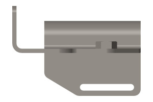 Крепление трубки, Tube Brace #4989442 Крепление трубки, Tube Brace #4989442