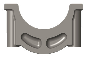 Крышка основного подшипника, Main Bearing Cap #4999609