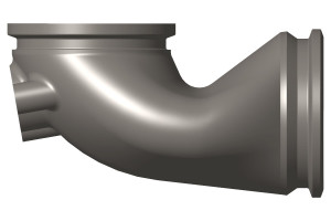 Патрубок для выпуска выхлопных газов, Exhaust Outlet Connection #5262998
