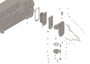 Lubricating Oil Filter Kit #5467090 Lubricating Oil Filter Kit #5467090