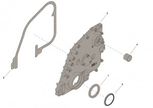 Gear Cover Kit #5579063 Gear Cover Kit #5579063