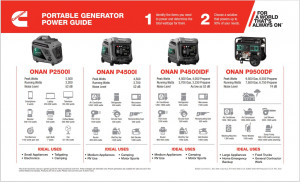 P4500iDF Dual-Fuel Inverter Generator #A068H732