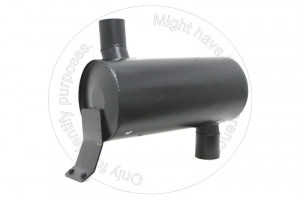 Глушитель в сборе, Muffler Assembly Blumag for CAT #201-0346