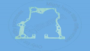 Прокладка, Engine Front Housing Plate Gasket Blumag for CAT #294-1733
