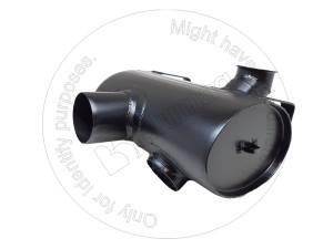 Глушитель в сборе, 110 mm Diameter Exhaust Pipe Muffler Blumag for CAT #299-7985 Глушитель в сборе, 110 mm Diameter Exhaust Pipe Muffler Blumag for CAT #299-7985