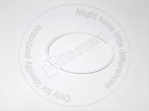 Наружное уплотнительное кольцо, 0.123" Thick External Seal Ring Blumag for CAT #2P-1068