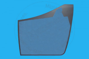 Стекло боковое, 5 mm Thick Side Cab Safety Window Glass Blumag for CAT #340-6624 Стекло боковое, 5 mm Thick Side Cab Safety Window Glass Blumag for CAT #340-6624