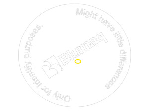 Уплотнительное кольцо, 1.78 x 9.25 mm 70A VMQ O - Ring Blumag for CAT #5H-8853