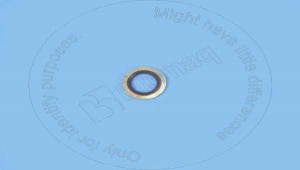 Шайба, 17.45 mm Outer Diameter Sealing Washer Blumag for CAT #5N-4185