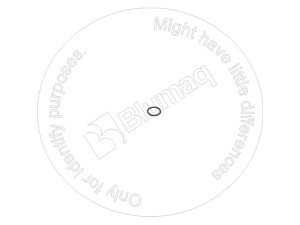 Уплотнительное кольцо ORFS (SAE 13/16-16), 1.78 x 12.47 mm 90A NBR O - Ring Blumag for CAT #6V-8398