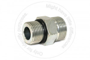 Разъем, 31.75 mm Hexagonal Hydraulic Straight Adapter Blumag for CAT #6V-8637