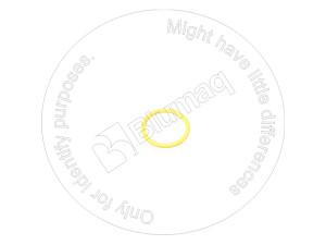Уплотнительное кольцо, 3.53 x 31.34 mm 70A VMQ O - Ring Blumag for CAT #8M-5254