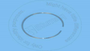 Кольцо поршневое t, 157.2 mm Inner Diameter Top Piston Ring Blumag for CAT #8N-1233 Кольцо поршневое t, 157.2 mm Inner Diameter Top Piston Ring Blumag for CAT #8N-1233