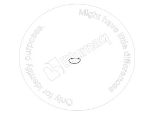 Уплотнение, 1.78 x 37.98 mm 90A NBR O - Ring Blumag for CAT #8T-0315