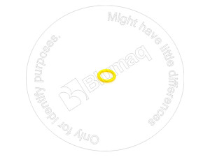 Уплотнительное кольцо, 5.33 x 21.59 mm 70A VMQ O - Ring Blumag for CAT #9H-6067