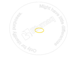 Уплотнительное кольцо, 69.44 mm Inside Diameter Seal - O - Ring Blumag for CAT #9M-7539
