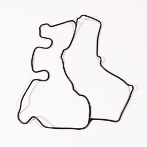 Gasket, rocker cover #2355531 KMP BRAND for Caterpillar