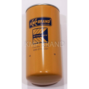Pack of 2 filter oil aftermarket replacement part suitable for komatsu #6002111231 KMP BRAND for Komatsu Pack of 2 filter oil aftermarket replacement part suitable for komatsu #6002111231 KMP BRAND for Komatsu